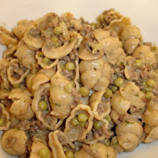 Quick and Easy Unstuffed Pasta Shells (Reduced Fat)