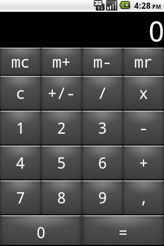 Private calculator