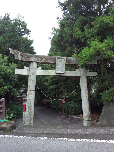 国見町 岩倉社 鳥居(torii)