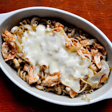 BBQ Chicken Pasta Bake