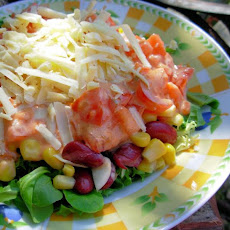 Low Fat Southwestern Layered Salad