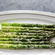 Baked Asparagus with Parmesan