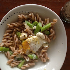Lemon Scented Fusilli with Spring Asparagus