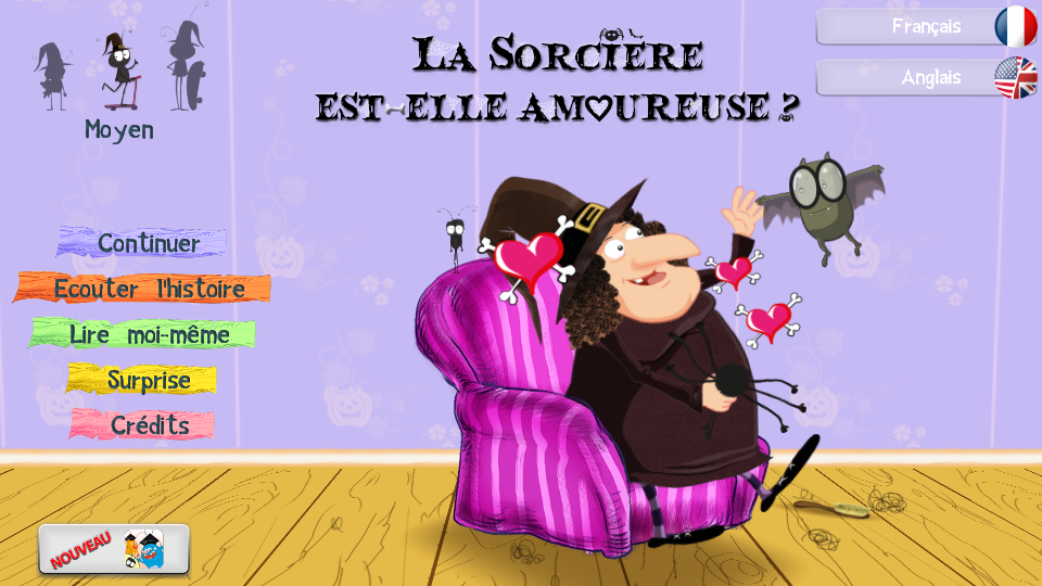 Android application Is the Witch in Love? screenshort