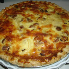 Sausage Mushroom Quiche