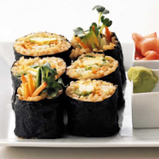 Vegetarian Brown Rice Sushi Rolls