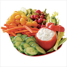 Savory Crab Dip with Crudité
