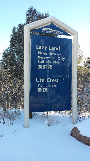 Lazy Land and Ute Crest Picnic Areas