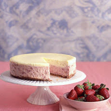 Strawberries-and-Cream Cheesecake