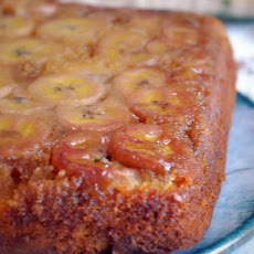 Double Banana Upside-Down Cake