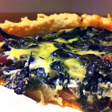 Greens Pie with Smoked-Paprika Crust