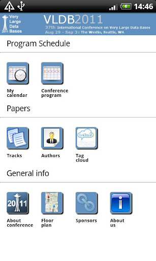 VLDB'11 Conference App