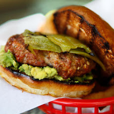 Pork and Chorizo Chile Burger Recipe