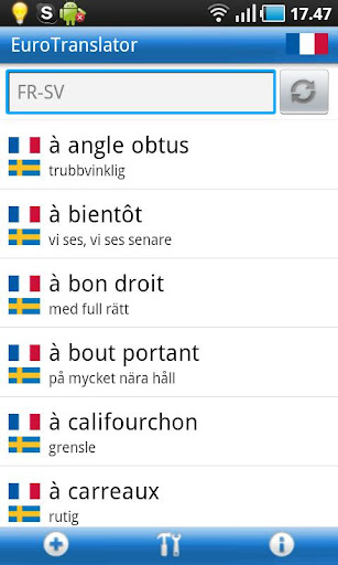 French-Swedish Dictionary