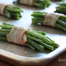 Bacon Wrapped Green Bean Bundles