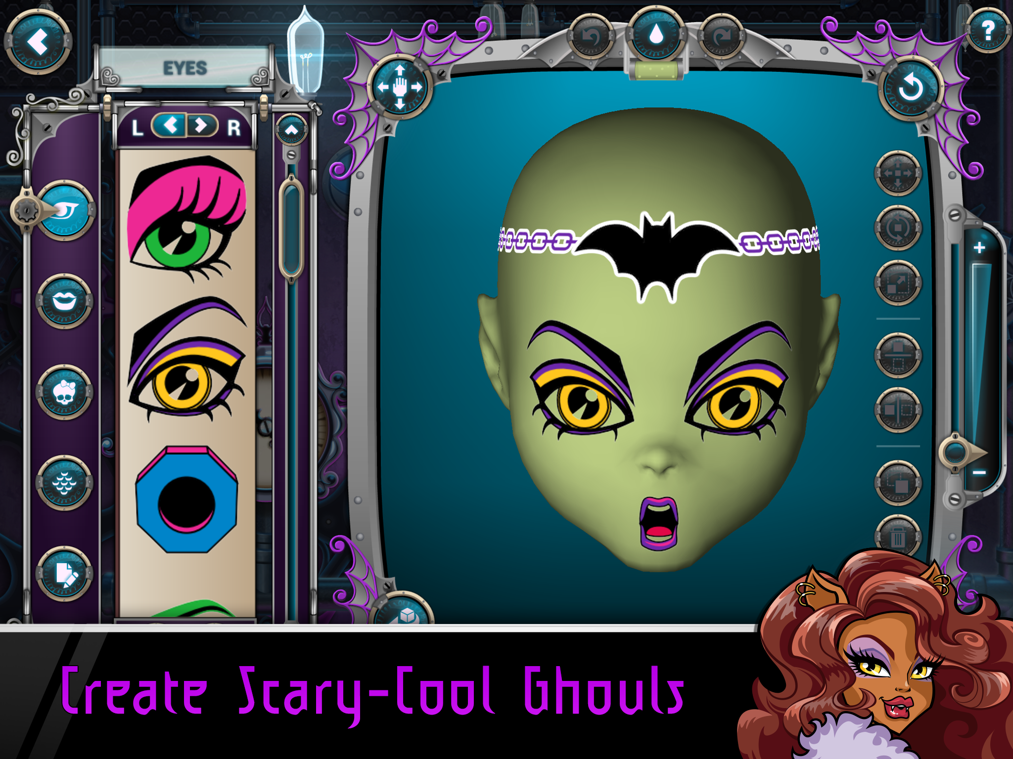 Android application Monster High® Monster Maker screenshort