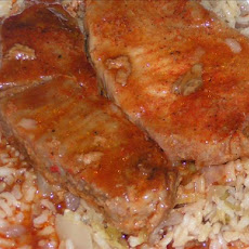 Spicy Baked Pork Steaks