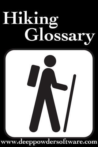 Hiking Glossary