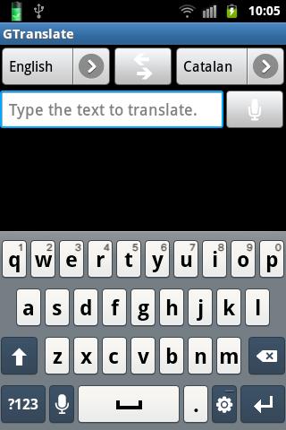 gtranslate-translator for android screenshot