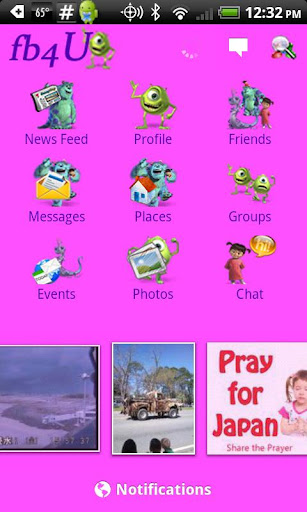 【免費社交App】FB4U Monsters Pink v1-APP點子