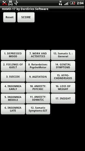 Hamilton Depression Rating Sc.