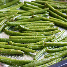 Roasted Parmesan Green Beans