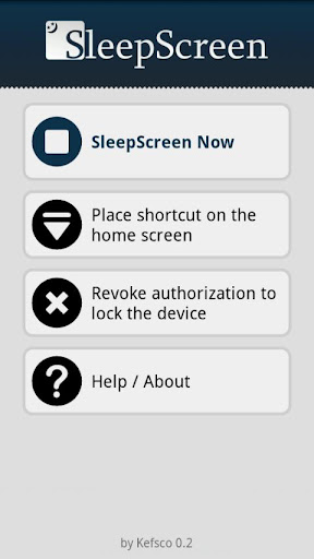 SleepScreen