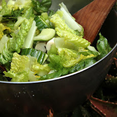 Crunchy Celery and Romaine Heart Salad Recipe