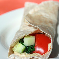 Mediterranean Veggie Wrap