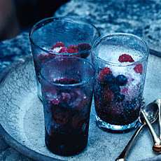 Raspberry-Blueberry Snow Cones