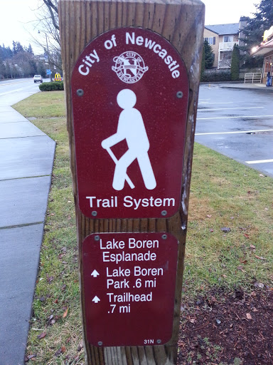 Newcastle Trail System Marker