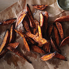 Sweet Potato Wedges with Lime Mayo