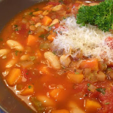 Lentil and Cannellini Bean Soup