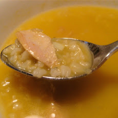 My Mother’s Garlic Soup with Turkey
