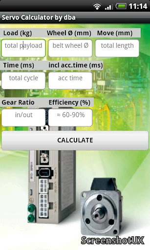 Servo Calculator