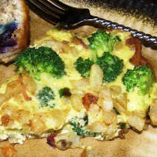Potato and Bacon Frittata