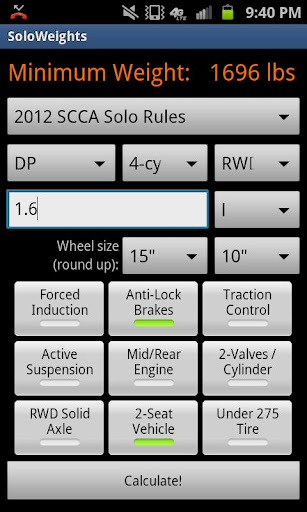 【免費運動App】SoloWeights Autox Calculator-APP點子