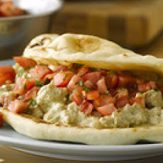 Turkey Curry on Flatbread