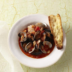 Mussels and Clams with Spicy Tomato Broth