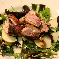 Pear and Duck Confit Salad