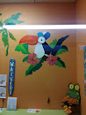 Parrot Mural 