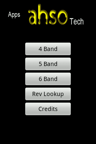 AHSO Pro Resistor Calculator