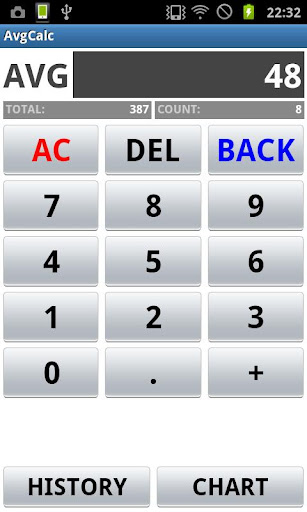 【免費工具App】AvgCalc 平均計算器-APP點子