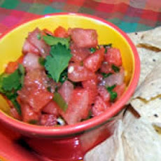 Watermelon Fire and Ice Salsa