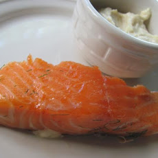 Slow Roasted Brown Sugar and Dill Cured Salmon