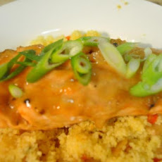 Salmon With Ginger Glaze