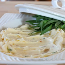 Roasted Garlic, Caramelized Shallots and Tarragon Whipped Butter
