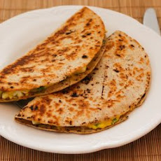 Egg Salad and Cheese Quesadillas