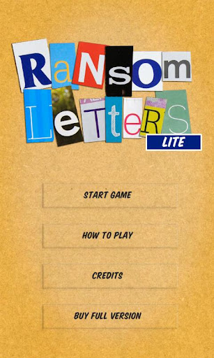 Ransom Letters Lite