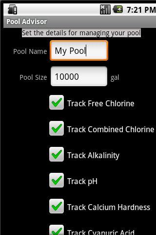 【免費生產應用App】Pool Advisor (free)-APP點子